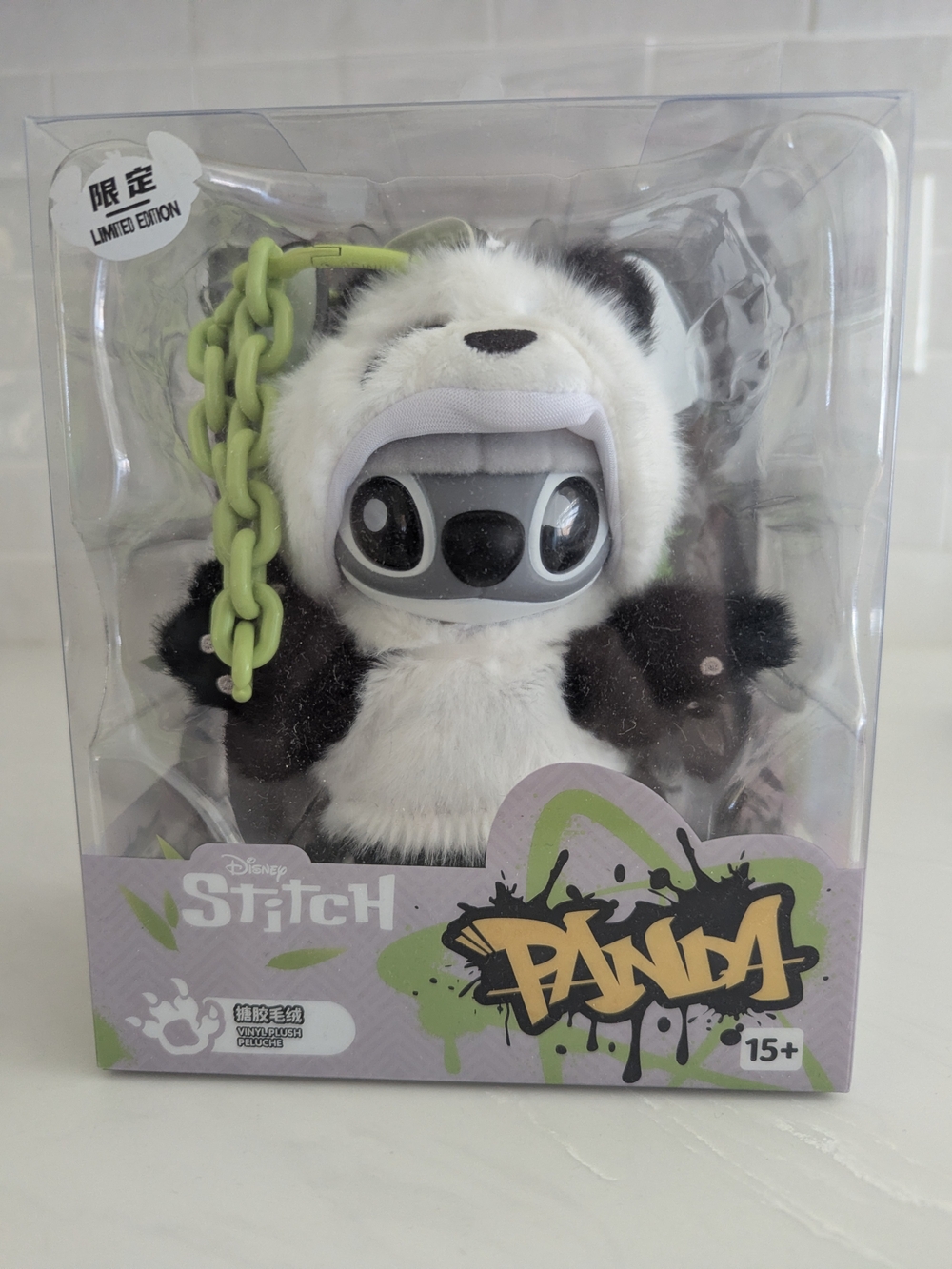 Miniso Miniso x Disney Stitch Gen Z Street Series Panda Vinyl Plush